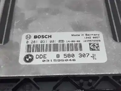 Second-hand car spare part ecu engine control for bmw x1 (e84) sdrive 18d oem iam references 0281031001  