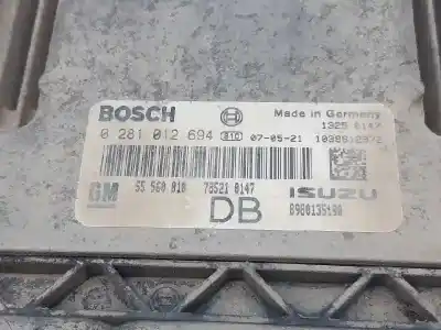 Автозапчастина б/у ебу контролер двигуна для opel astra gtc cosmo посилання на oem iam 55560810