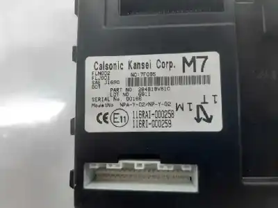 Peça sobressalente para automóvel em segunda mão módulo eletrônico por nissan juke (f15) 1.5 dci referências oem iam 116rai000258