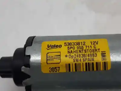 Автозапчасти б/у мотор заднего стеклоочистителя за seat leon (1p1) 1.6 ссылки oem iam 5p0955711c  