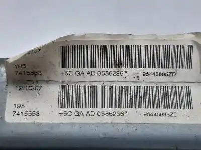 Second-hand car spare part FRONT RIGHT AIR BAG for PEUGEOT 407 SW  OEM IAM references 96445885  