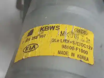 Second-hand car spare part front windshield wiper motor for kia ceed (jd) 1.6 tech oem iam references 98110f2000  