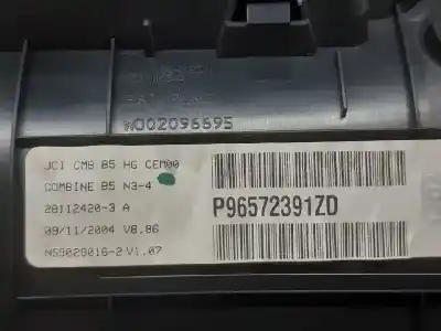 Peça sobressalente para automóvel em segunda mão quadrante por citroen c4 coupé (la_) 1.6 hdi referências oem iam 96572391zd