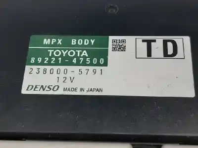 Автозапчасти б/у блок реле/предохранителей за toyota prius (nhw30) plug-in hybrid advance ссылки oem iam 8922147500  