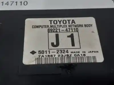 İkinci el araba yedek parçası ELEKTRONIK MODÜL için TOYOTA PRIUS (NHW30)  OEM IAM referansları 8922147110  
