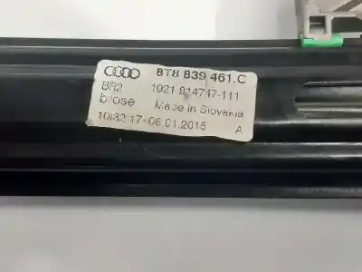 Peça sobressalente para automóvel em segunda mão elevador de vidros traseiro esquerdo por audi a5 sportback (8t) 2.0 tdi (140kw) referências oem iam 8t8839461