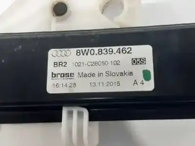 Автозапчасти б/у задний правый стеклорегулятор за audi a4 b9 (8w2, 8wc) 2.0 tdi ссылки oem iam 8w0839462  
