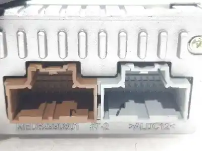 Second-hand car spare part audio system / radio cd for opel corsa e design line oem iam references 42554704  