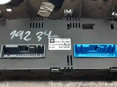 Second-hand car spare part climate control for opel zafira a elegance oem iam references 013140985