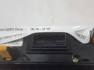 Pezzo di ricambio per auto di seconda mano comando multifunzione per kia xceed tech 116 cv / 85 kw riferimenti oem iam 93700j7270  