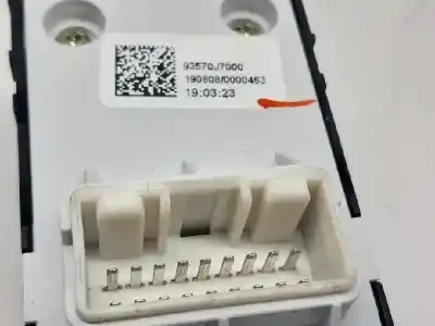 Автозапчасти б/у выключатель левого переднего окна за kia xceed tech 116 cv / 85 kw ссылки oem iam 93570j7000  