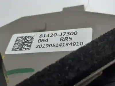 Автозапчасти б/у замок задней правой двери за kia xceed tech 116 cv / 85 kw ссылки oem iam 81420j7300  