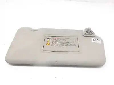 Second-hand car spare part right sunshade for nissan note (e11e) acenta oem iam references 964009u100