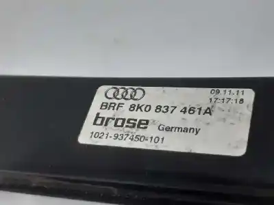 Автозапчасти б/у регулятор стекла переднего левого за audi a4 b8 (8k2) 2.0 tdi ссылки oem iam 0k0837461a  