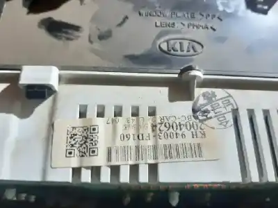 Peça sobressalente para automóvel em segunda mão quadrante por kia rio ls berlina referências oem iam 94003fd160  