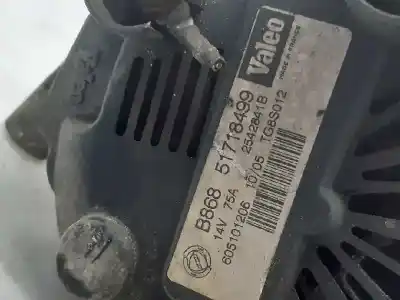 Pezzo di ricambio per auto di seconda mano ALTERNATORE per FIAT PUNTO BERLINA (188)  Riferimenti OEM IAM 51718499  