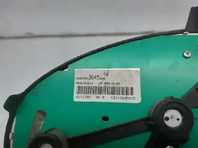Автозапчастина б/у панель інструментів для citroen berlingo 2.0 hdi multispace посилання на oem iam 9659364580  