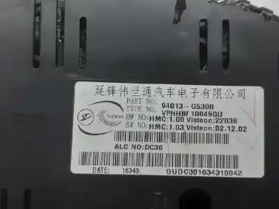 Автозапчастина б/у панель інструментів для kia niro drive plug-in hybrid посилання на oem iam 94013g5300  