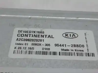 Автозапчасти б/у блок управления двигателем за kia niro drive plug-in hybrid ссылки oem iam 954412bbd0  