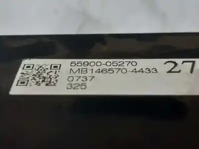 Peça sobressalente para automóvel em segunda mão comando de sofagem (chauffage / ar condicionado) por toyota avensis (_t25_) 2.2 d-cat (adt251_) referências oem iam 5590005270