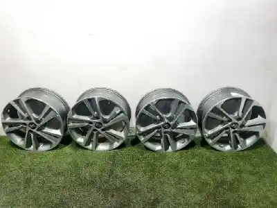 Peça sobressalente para automóvel em segunda mão jogo de jantes por hyundai elantra (md) klass 132 cv / 97 kw referências oem iam r17