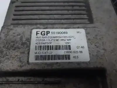 Second-hand car spare part ecu engine control for opel corsa c blue line oem iam references 55190069  