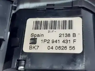 Second-hand car spare part headlights switch for seat leon (1p1) reference oem iam references 1p2941431f  