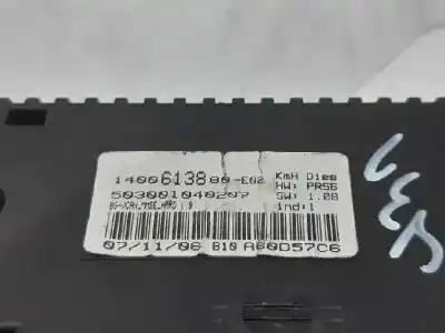 Peça sobressalente para automóvel em segunda mão quadrante por citroen c8 hdi 120 premier referências oem iam 1400613880  