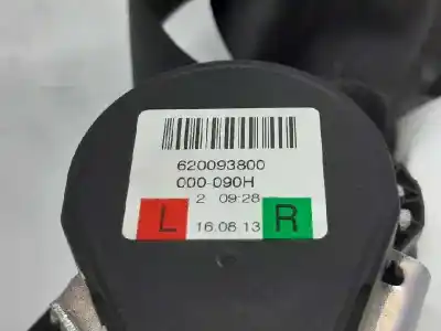 Peça sobressalente para automóvel em segunda mão cinto de segurança traseiro esquerdo por audi a3 sportback (8va, 8vf) 1.6 tdi referências oem iam 620093800