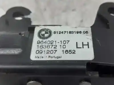 Second-hand car spare part trunk lock for bmw x5 (e70) xdrive35d oem iam references 16367210  