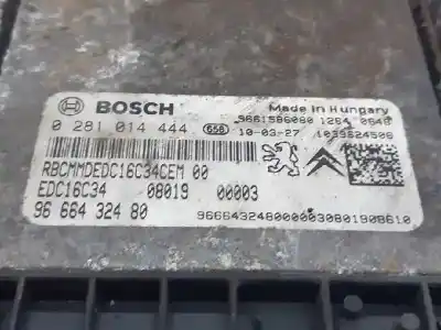 Автозапчасти б/у блок управления двигателем за peugeot bipper básico ссылки oem iam 9666432480