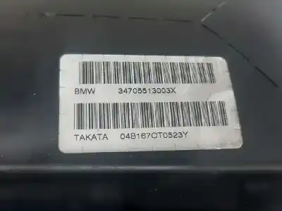 Peça sobressalente para automóvel em segunda mão AIRBAG FRONTAL LADO ESQUERDO por BMW SERIE 3 COMPACT (E46)  Referências OEM IAM 34705513003X  