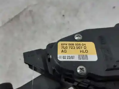Second-hand car spare part accelerator pedal for porsche cayenne (typ 9pa1) s oem iam references 7l0723507d  