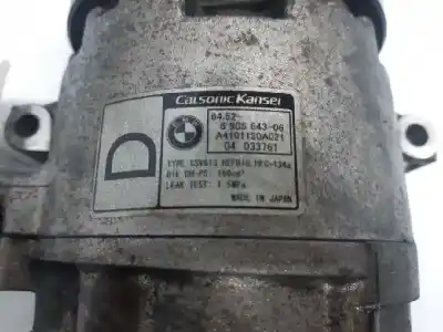 Peça sobressalente para automóvel em segunda mão compressor de ar condicionado a/a a/c por bmw serie 3 compact (e46) 320td referências oem iam a4101130a021  