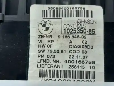 Peça sobressalente para automóvel em segunda mão quadrante por bmw serie 3 touring (e91) 320d referências oem iam 916684602