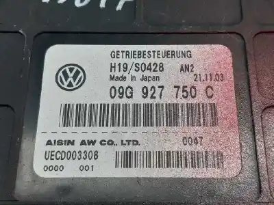 Автозапчасти б/у блок управления автоматической коробкой передач за audi a3 (8p) 2.0 fsi ambition ссылки oem iam 09g927750  