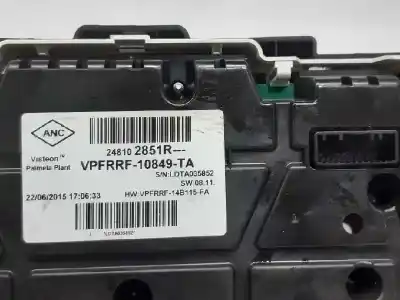 Автозапчастина б/у панель інструментів для opel vivaro b kasten/combi kasten l2h1 2.9t expression 116 cv / 85 kw посилання на oem iam 248102851r  