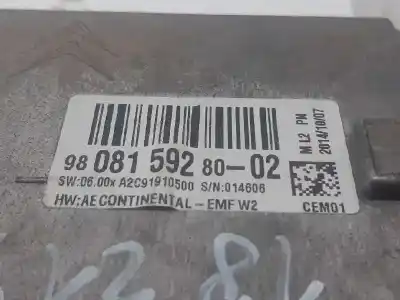 Second-hand car spare part multifunction display for peugeot 508 access oem iam references 9808159280  