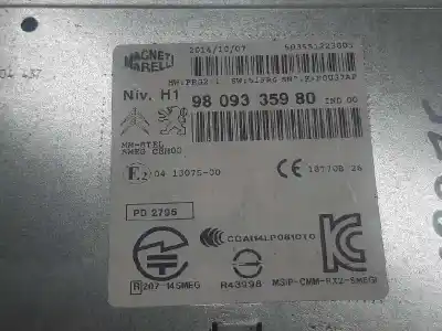 Second-hand car spare part gps navigation system for peugeot 508 access oem iam references 9809335980