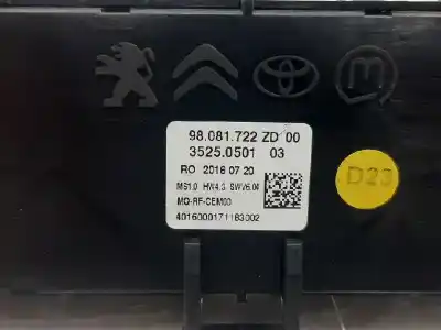 Автозапчасти б/у климат-контроль за citroen jumpy fugón confort m ссылки oem iam 98081722zd  