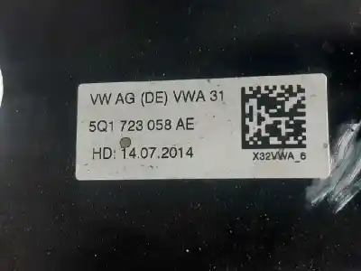 Автозапчастина б/у педаль гальм для seat leon sc (5f5) 2.0 tdi посилання на oem iam 5q1723058ae  