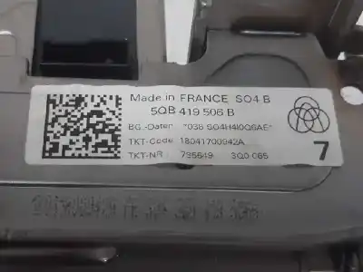 Автозапчасти б/у рулевая колонка за seat ateca (kh7) xcellence ссылки oem iam 5qb419506l  