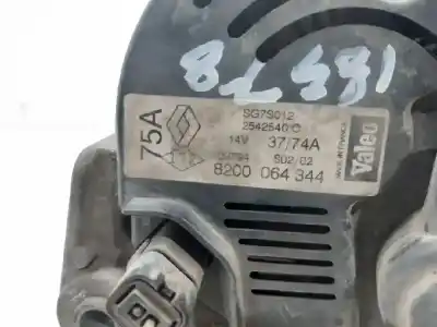 Автозапчастина б/у генератор для renault clio ii fase ii (b/cb0) expression посилання на oem iam 8200064344  