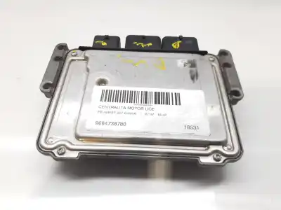 Pièce détachée automobile d'occasion calculateur moteur ecu pour peugeot 207 confort références oem iam   