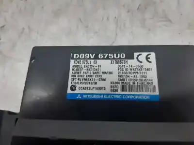 Second-hand car spare part electronic module for mazda cx-3 (dk) 1.5 skyactiv-d (dk2ws) oem iam references d09v675u0  