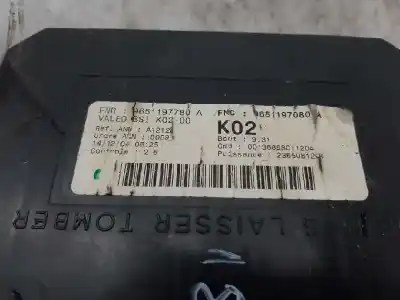Second-hand car spare part BSI CONTROL UNIT for PEUGEOT 307 (S1)  OEM IAM references 9651197080A  