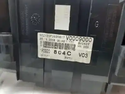 Peça sobressalente para automóvel em segunda mão quadrante por seat leon (1p1) reference referências oem iam 1p0920804cx  