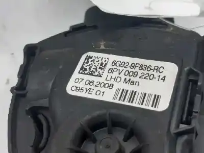 Автозапчастина б/у педальний потенціометр для ford mondeo berlina (ca2) trend (09.2010->) 125 cv / 92 kw посилання на oem iam 6g929f836rc  