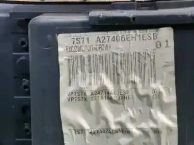 Автозапчастина б/у обликка задніх правіх дверей для ford mondeo berlina (ca2) trend (09.2010->) 125 cv / 92 kw посилання на oem iam 7s71a27406