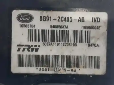 Автозапчастина б/у абс для ford mondeo berlina (ca2) trend (09.2010->) 125 cv / 92 kw посилання на oem iam 8g912c405ab